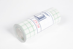 Film vinyle 90 microns adhésif semi-repositionnable transparent brillant avec support pré-découpé