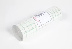 Film vinyle 90 microns adhésif semi-repositionnable transparent brillant avec support pré-découpé