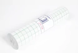 Film vinyle 90 microns adhésif semi-repositionnable transparent brillant avec support pré-découpé
