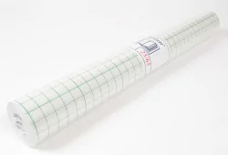 Film vinyle 90 microns adhésif semi-repositionnable transparent brillant avec support pré-découpé