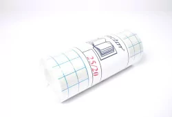 Film vinyle 90 microns adhésif repositionnable transparent brillant