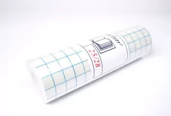 Film vinyle 90 microns adhésif repositionnable transparent brillant