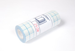 Film vinyle 70 microns adhésif repositionnable transparent brillant avec support prédécoupé