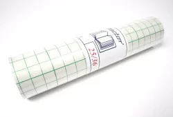Film vinyle 90 microns adhésif semi-repositionnable translucide mat avec support prédécoupé