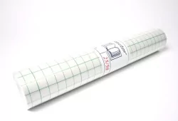 Film vinyle 90 microns adhésif semi-repositionnable translucide mat avec support prédécoupé