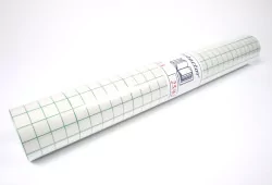 Film vinyle 90 microns adhésif semi-repositionnable translucide mat avec support prédécoupé