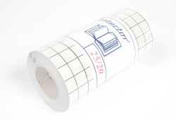 Film vinyle semi-rigide 150 microns adhésif direct transparent brillant