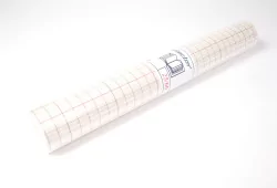 Film vinyle 70 microns adhésif instantané transparent brillant avec support prédécoupé