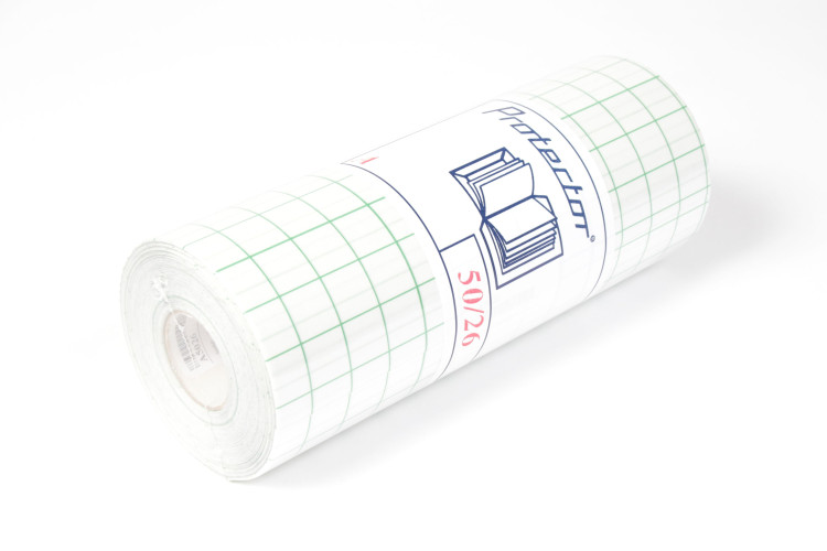Protector A - PVC 90µ brillant anti-UV adhésif semi-repositionnable 50m 26cm