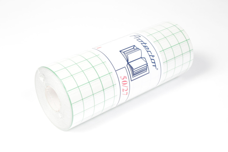 Protector A - PVC 90µ brillant anti-UV adhésif semi-repositionnable 50m 27cm
