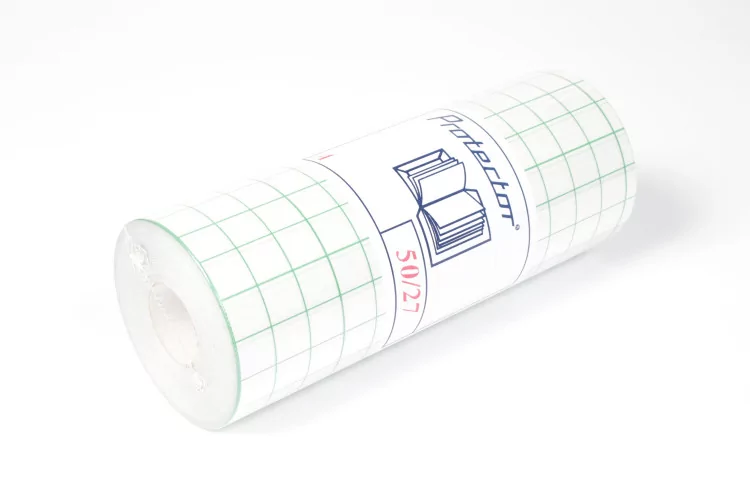 Protector A - PVC 90µ brillant anti-UV adhésif semi-repositionnable 50m 27cm