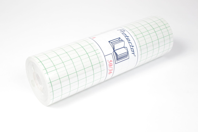 Protector A - PVC 90µ brillant anti-UV adhésif semi-repositionnable 50m 36cm