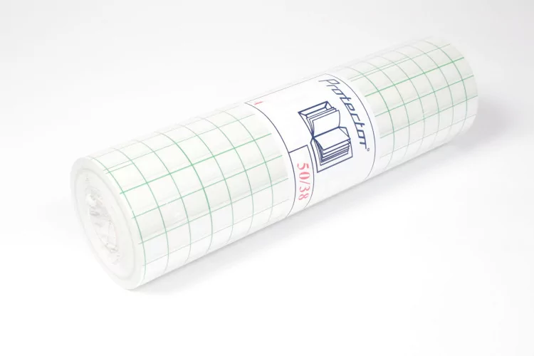 Protector A - PVC 90µ brillant anti-UV adhésif semi-repositionnable 50m 38cm