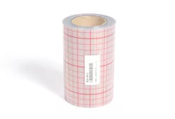 Ruban vinyle rigide 250 microns adhésif direct transparent brillant