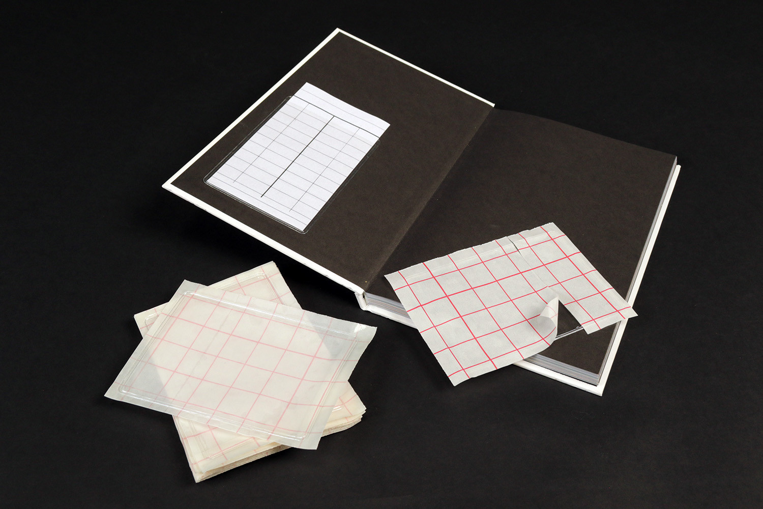 Pochette vinyle soudé 100 microns adhésif direct transparent brillant
