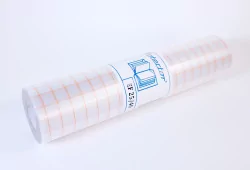 Film vinyle 70 microns adhésif super repositionnable transparent brillant avec support prédécoupé