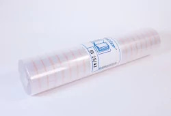 Film vinyle 70 microns adhésif super repositionnable transparent brillant avec support prédécoupé
