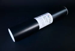 Film vinyle ardoise 120 microns adhésif semi-repositionnable noir mat