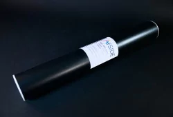 Film vinyle ardoise 120 microns adhésif semi-repositionnable noir mat