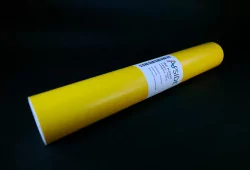 Vinyle de couleur 70 microns adhésif semi-repositionnable opaque mat