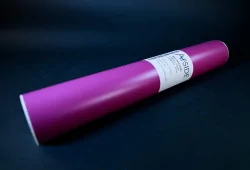 Vinyle de couleur 70 microns adhésif semi-repositionnable opaque mat